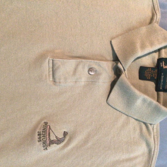 Men’s “Pinehurst Collection” by Izod Club Short Sleeve Polo Shirt - Size Large - Picture 2 of 3